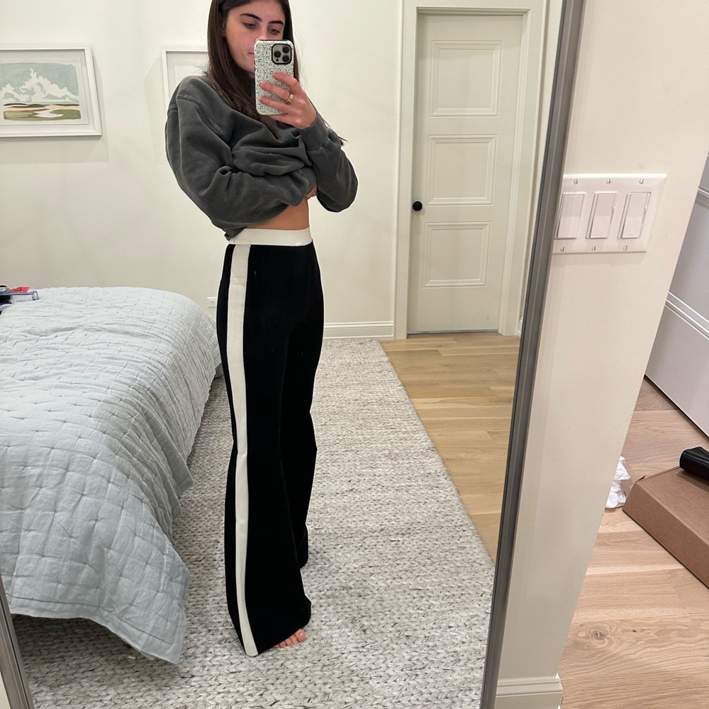 Staud bell bottom pants